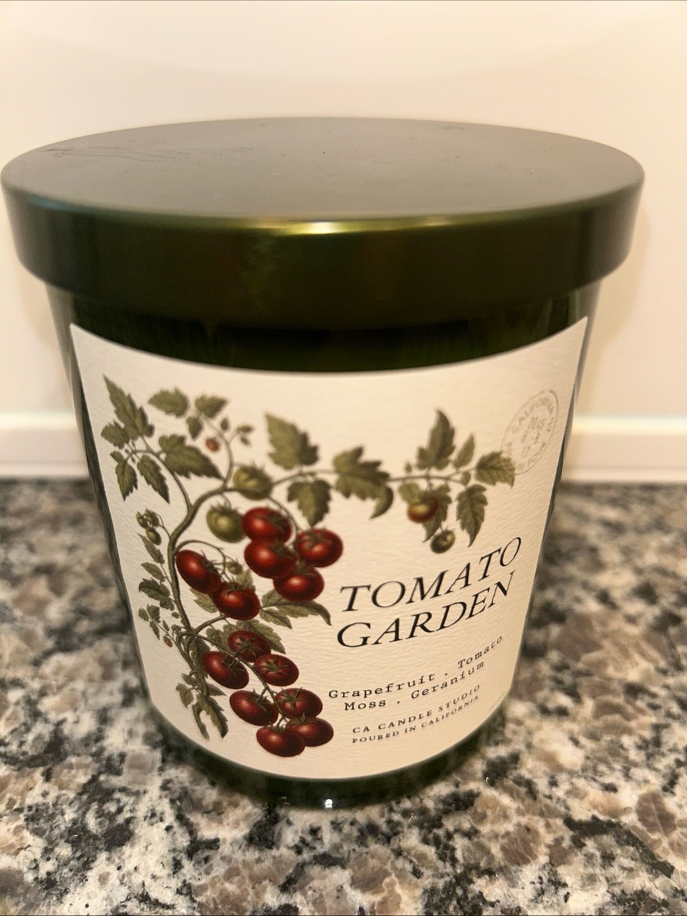 LeoBen Soy Tomato Garden Greens Moss Vines Cottagecore CandLe Hippie  9oz